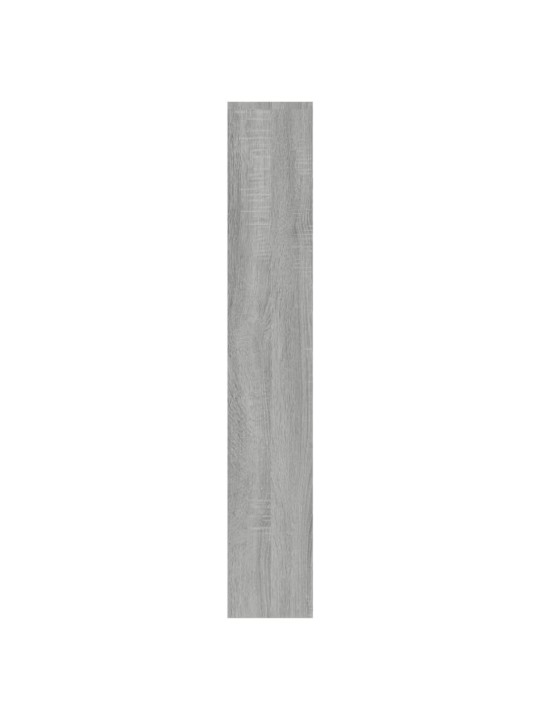 Botník se zrcadlem 3patrový šedá sonoma 63x17x102,5 cm