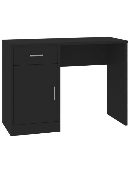 Psací stůl se zásuvkou a skříňkou 100x40x73 cm kompozitní dřevo