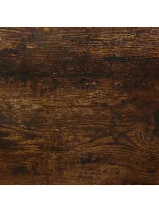 Psací stůl zásuvka a skříňka kouřový dub 100x40x73 cm kompozit