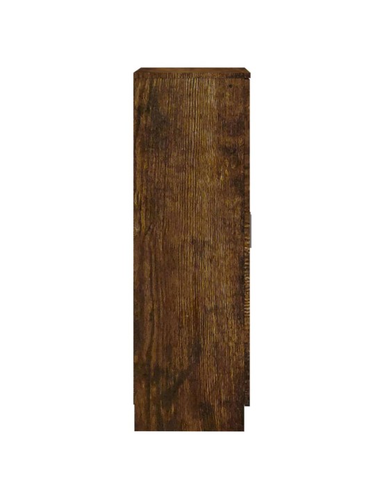 Botník kouřový dub 55x35x108 cm kompozitní dřevo