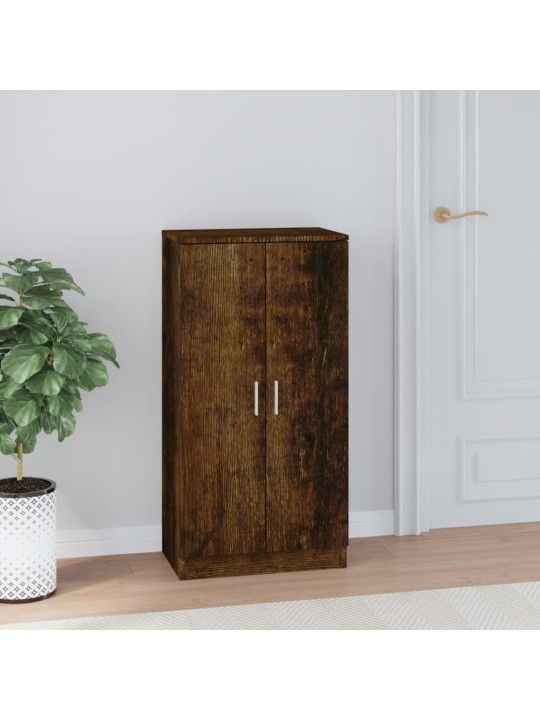 Botník kouřový dub 55x35x108 cm kompozitní dřevo