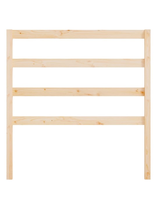 Čelo postele 96 x 4 x 100 cm masivní borovice