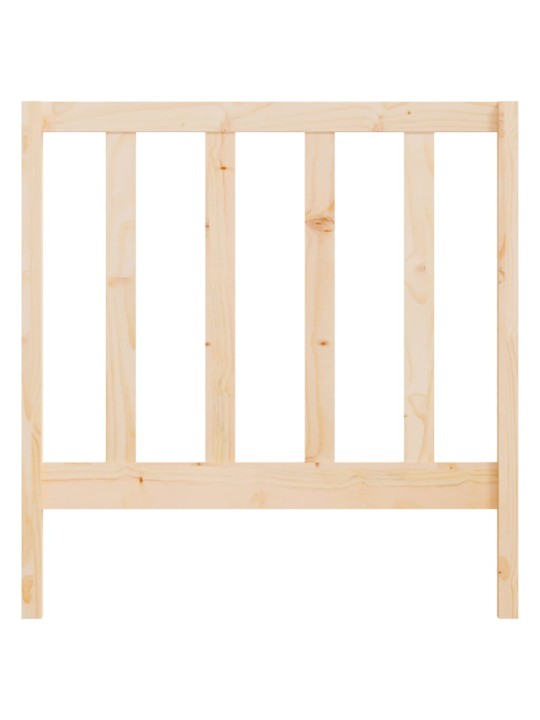 Čelo postele 81 x 4 x 100 cm masivní borovice