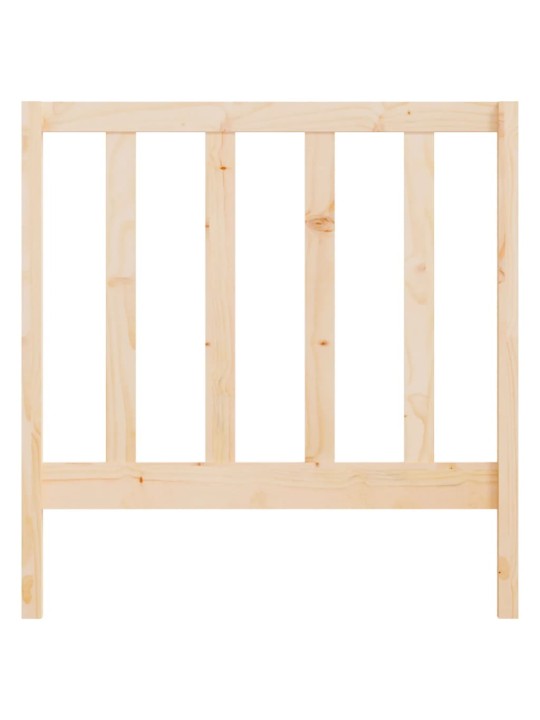 Čelo postele 96 x 4 x 100 cm masivní borovice