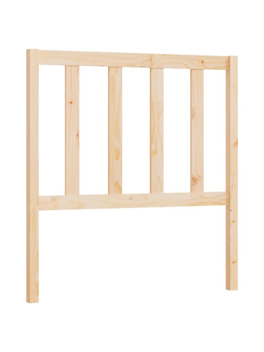 Čelo postele 96 x 4 x 100 cm masivní borovice