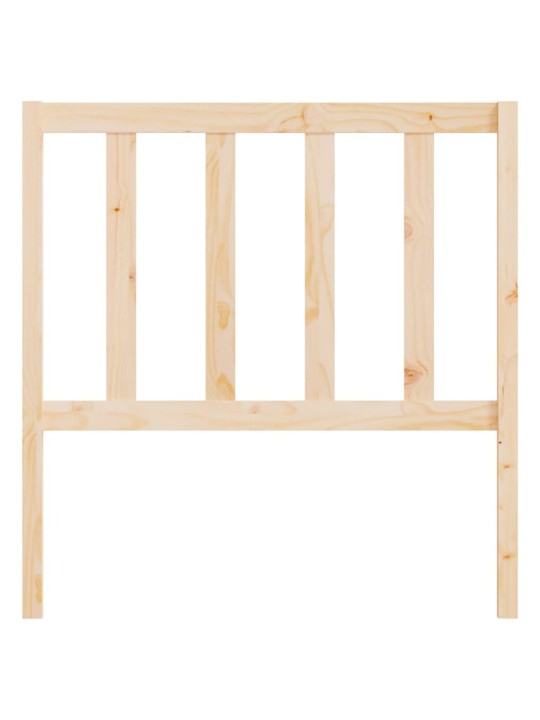 Čelo postele 96 x 4 x 100 cm masivní borovice