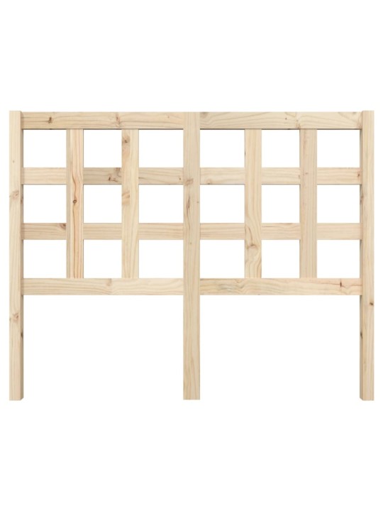 Čelo postele 125,5 x 4 x 100 cm masivní borovice