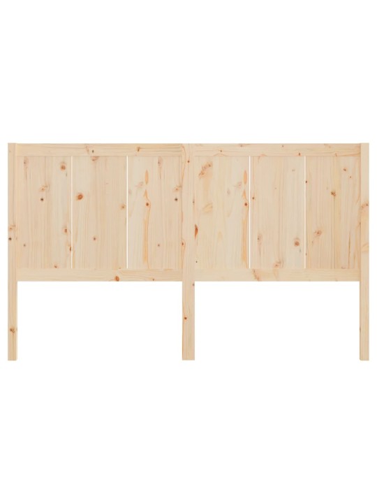 Čelo postele 125,5 x 4 x 100 cm masivní borovice