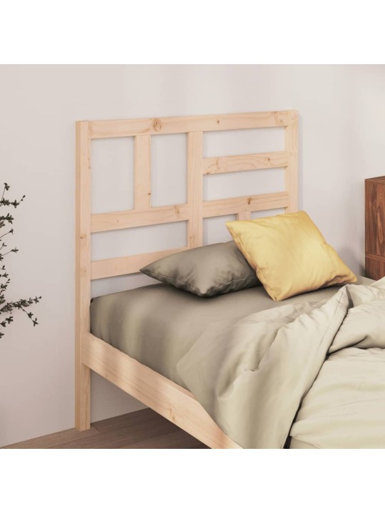 Čelo postele 96 x 4 x 104 cm masivní borovice