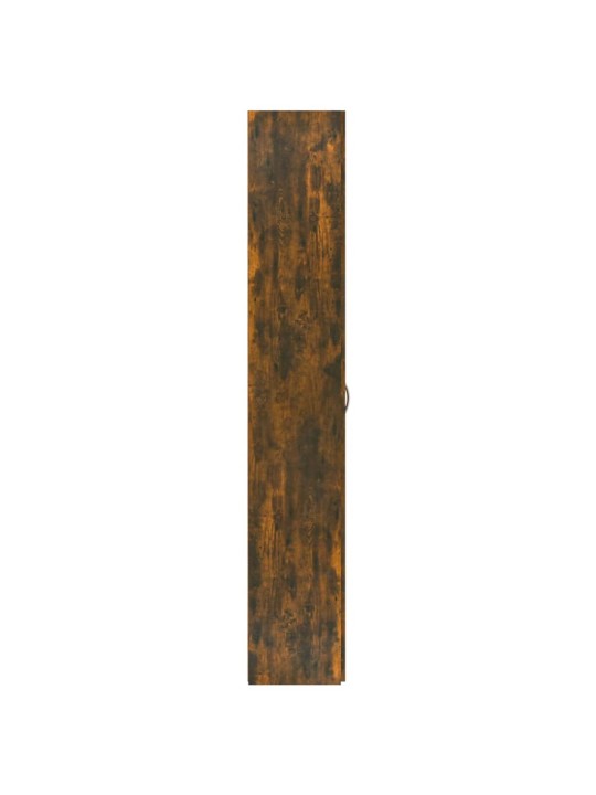 Kancelářská skříň kouřový dub 60 x 32 x 190 cm kompozitní dřevo