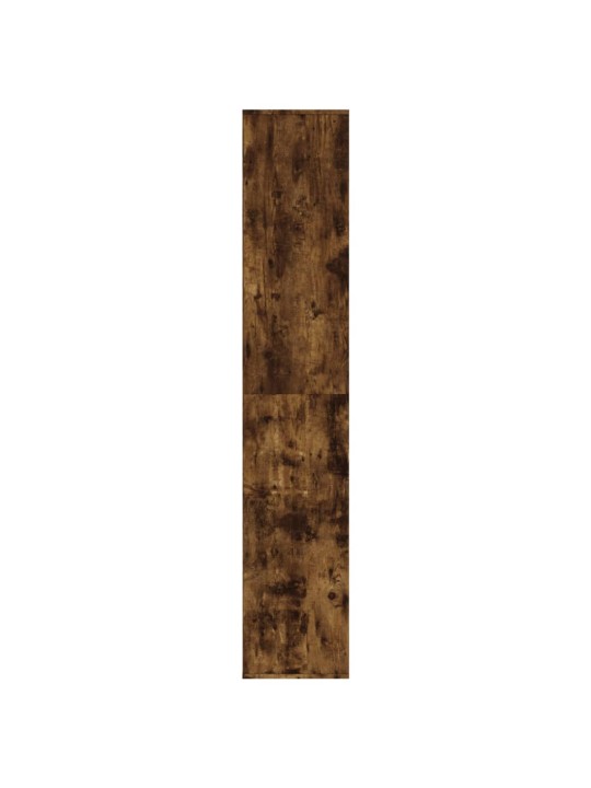 Botník kouřový dub 54 x 34 x 183 cm kompozitní dřevo