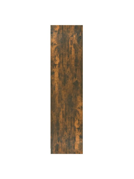 Šatní skříň se zásuvkami kouřový dub 50 x 50 x 200 cm kompozit