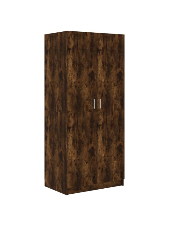 Šatní skříň kouřový dub 80 x 52 x 180 cm kompozitní dřevo