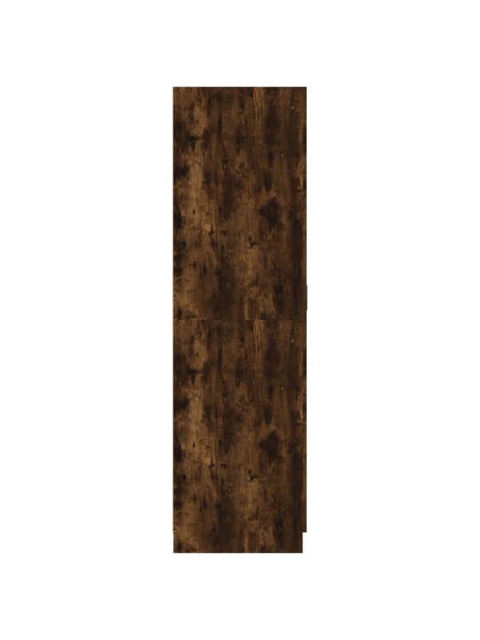 Šatní skříň kouřový dub 80 x 52 x 180 cm kompozitní dřevo