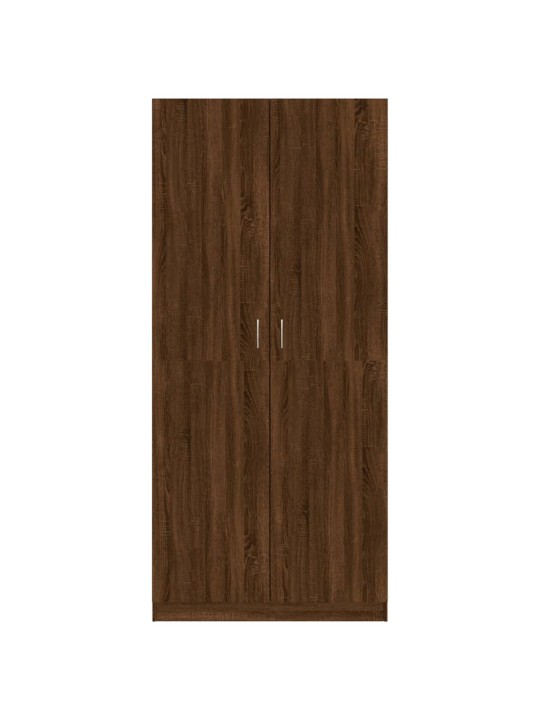 Šatní skříň hnědý dub 90 x 52 x 200 cm kompozitní dřevo