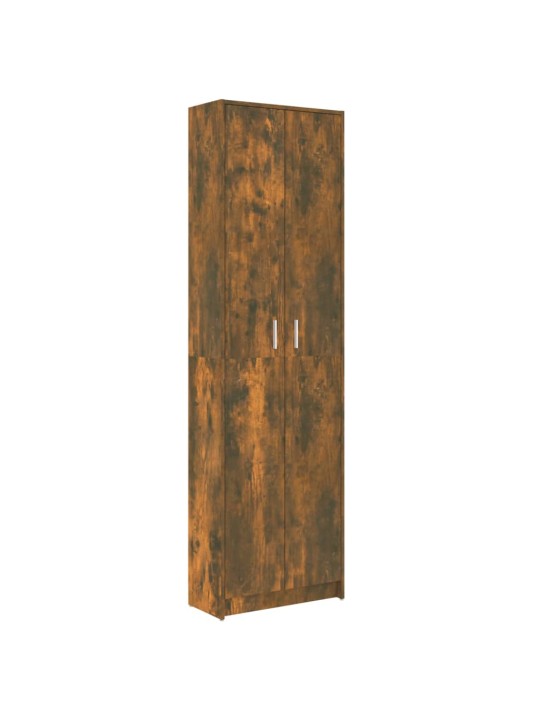 Šatní skříň do předsíně kouřový dub 55 x 25 x 189 cm kompozit