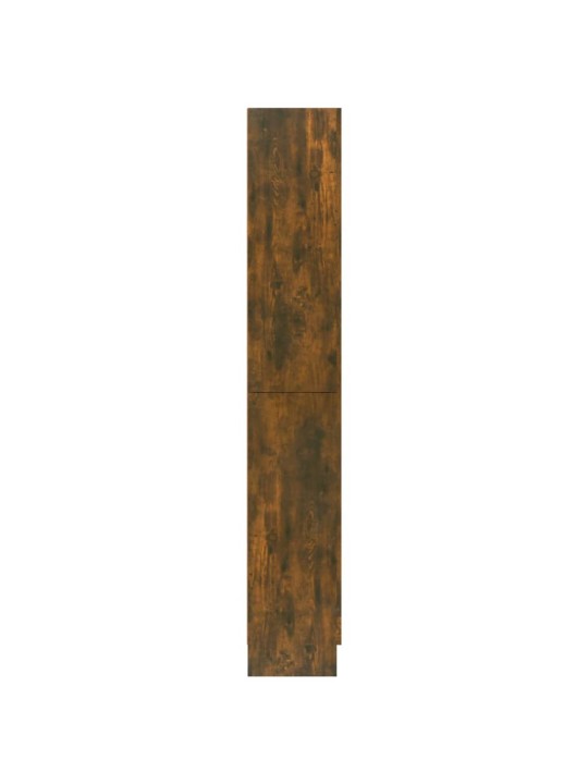 Vitrína kouřový dub 82,5 x 30,5 x 185,5 cm kompozitní dřevo
