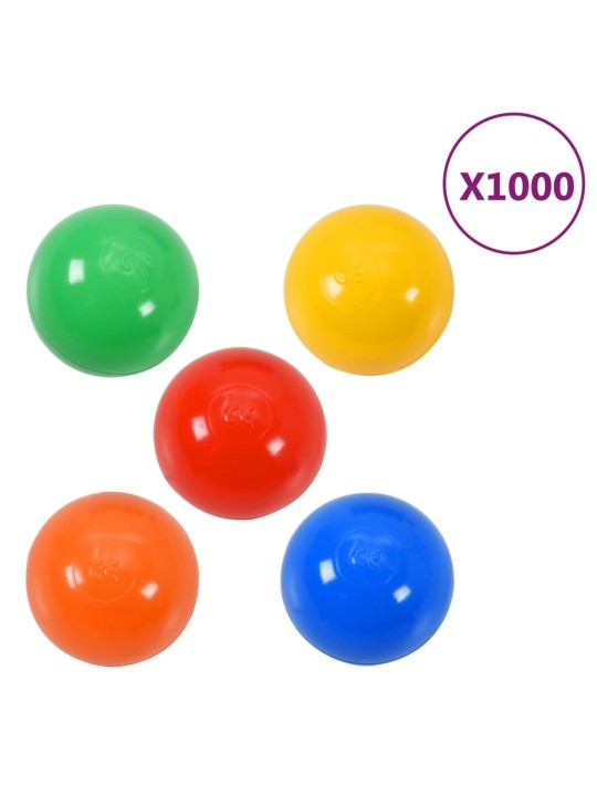 Hrací míčky 1 000 ks vícebarevné