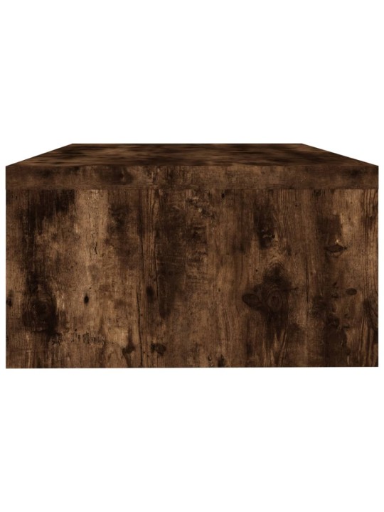 Stojan na monitor kouřový dub 42 x 24 x 13 cm kompozitní dřevo