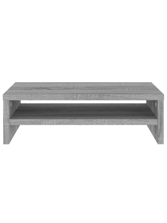 Stojan na monitor šedý sonoma 42 x 24 x 13 cm kompozitní dřevo