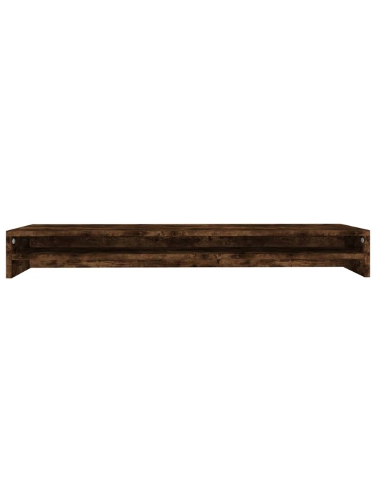 Stojan na monitor kouřový dub 100 x 24 x 13 cm kompozitní dřevo