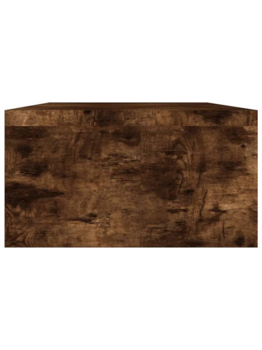 Stojan na monitor kouřový dub 100 x 24 x 13 cm kompozitní dřevo