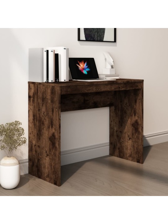 Psací stůl kouřový dub 90 x 40 x 72 cm kompozitní dřevo