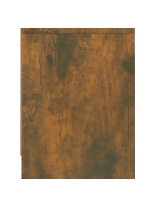 Noční stolek kouřový dub 40 x 30 x 40 cm kompozitní dřevo