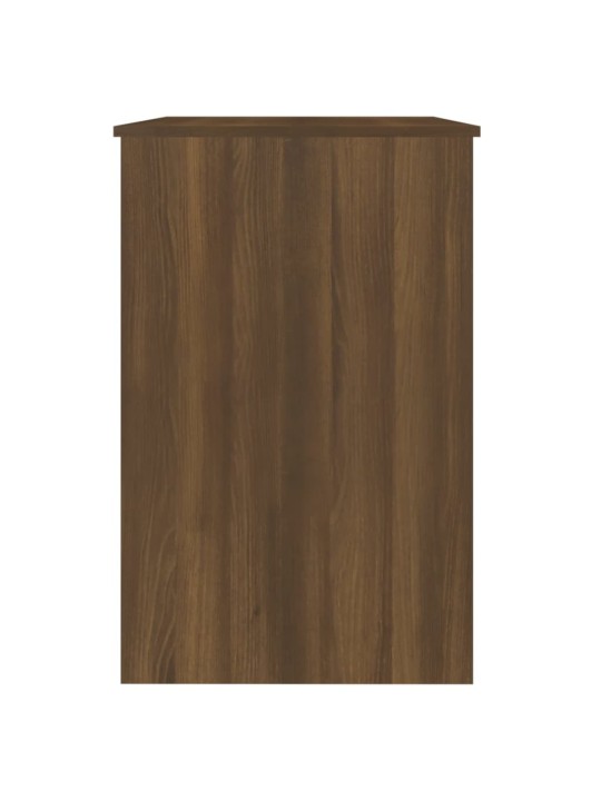 Psací stůl hnědý dub 100 x 50 x 76 cm kompozitní dřevo