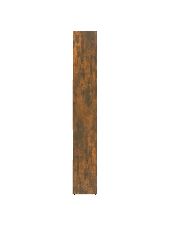 Knihovna kouřový dub 67 x 24 x 161 cm kompozitní dřevo