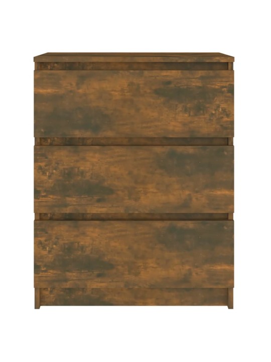 Příborník kouřový dub 60 x 35 x 76 cm kompozitní dřevo