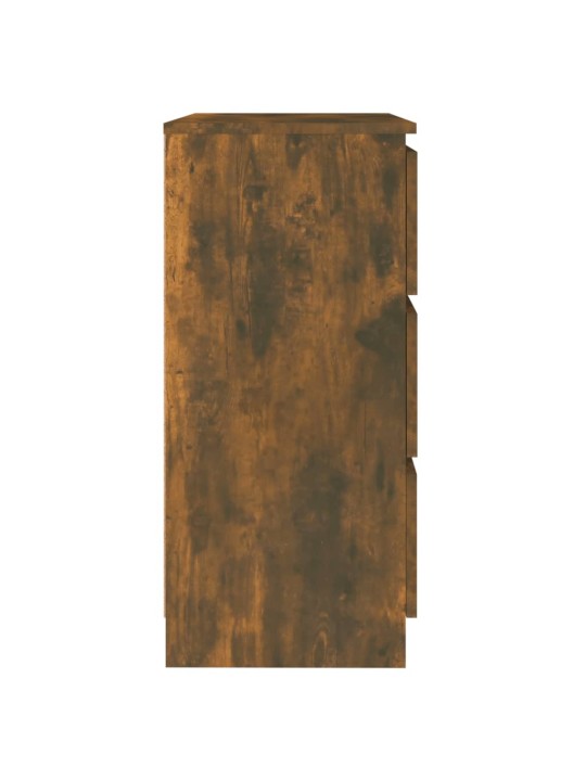 Příborník kouřový dub 60 x 35 x 76 cm kompozitní dřevo
