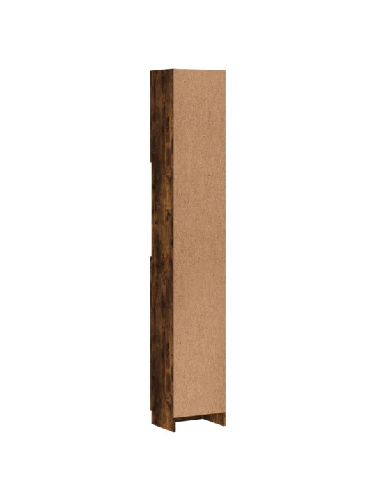 Koupelnová skříňka kouřový dub 32x25,5x190 cm kompozitní dřevo