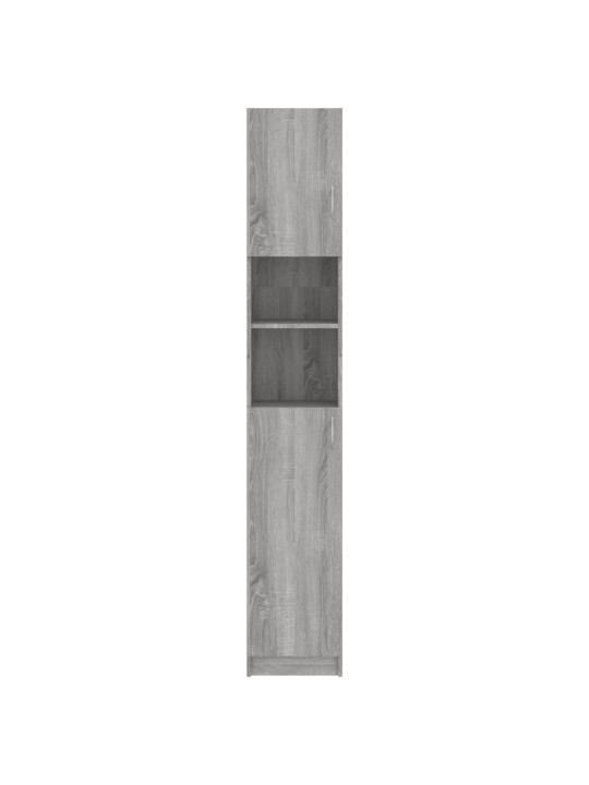 Koupelnová skříňka šedá sonoma 32x25,5x190 cm kompozitní dřevo
