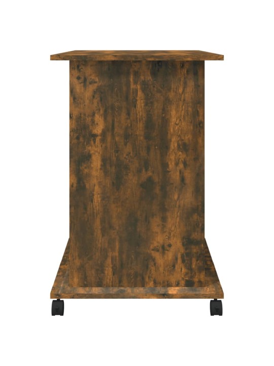 Počítačový stůl kouřový dub 80 x 50 x 75 cm kompozitní dřevo
