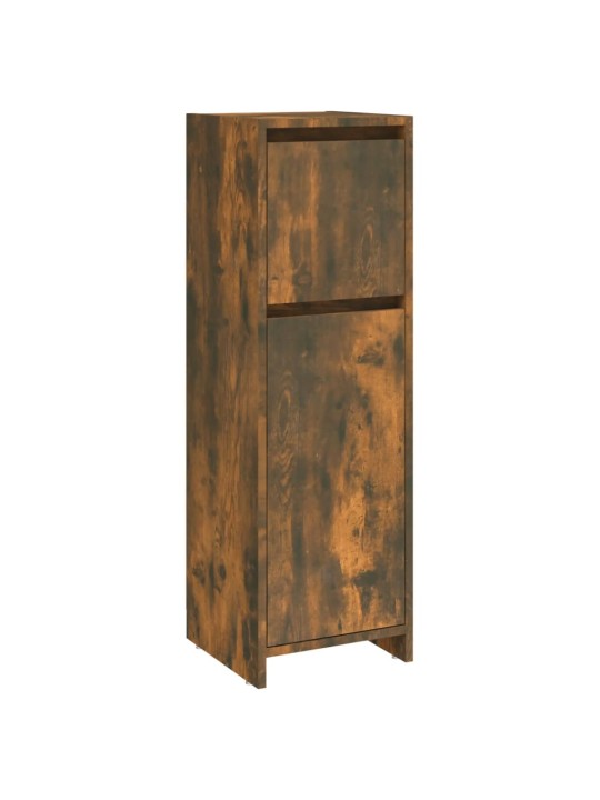 Koupelnová skříňka kouřový dub 30 x 30 x 95 cm kompozitní dřevo