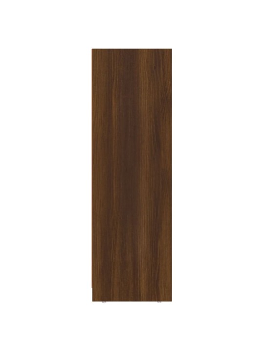 Koupelnová skříňka hnědý dub 30 x 30 x 95 cm kompozitní dřevo