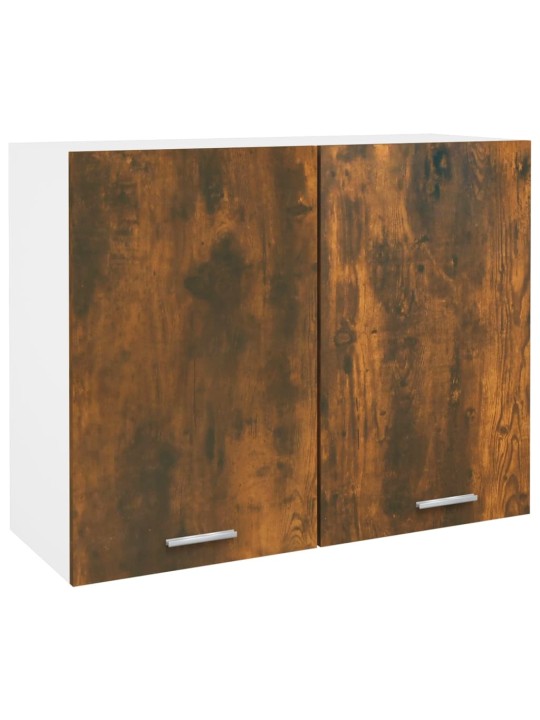 Závěsná skříňka kouřový dub 80 x 31 x 60 cm kompozitní dřevo