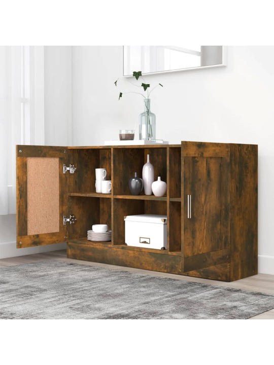 Příborník kouřový dub 120 x 30,5 x 70 cm kompozitní dřevo
