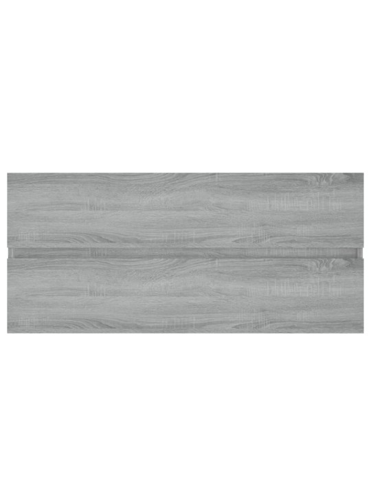 Umyvadlová skříňka šedá sonoma 100x38,5x45 cm kompozitní dřevo