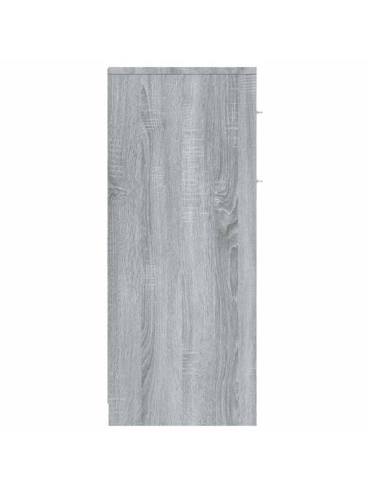 Koupelnová skříňka šedá sonoma 60 x 33 x 80 cm kompozitní dřevo