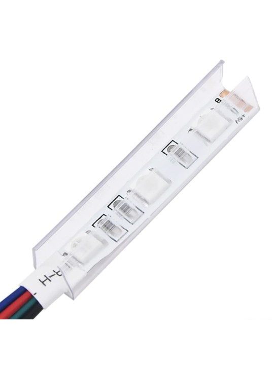 TV skříňka s LED osvětlením kouřový dub 120 x 35 x 40 cm