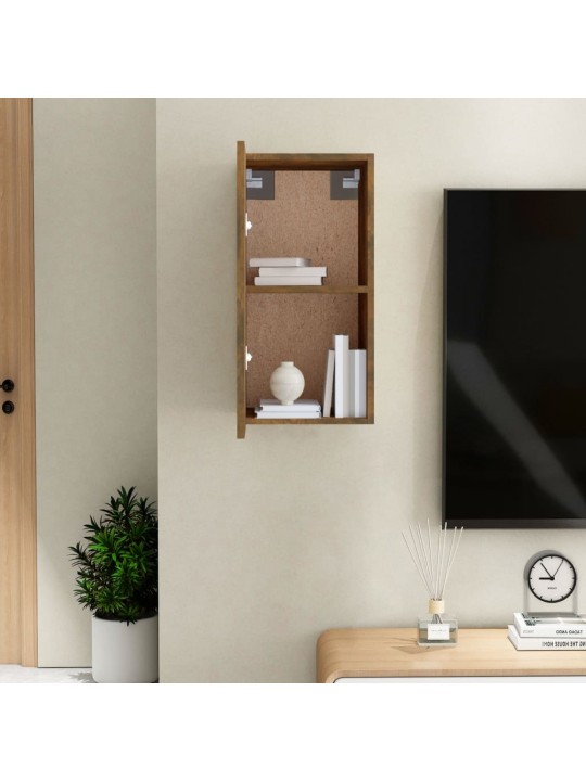TV skříňka kouřový dub 30,5 x 30 x 60 cm kompozitní dřevo
