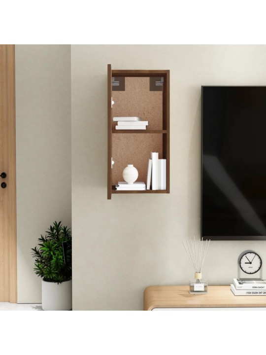 TV skříňka hnědý dub 30,5 x 30 x 60 cm kompozitní dřevo