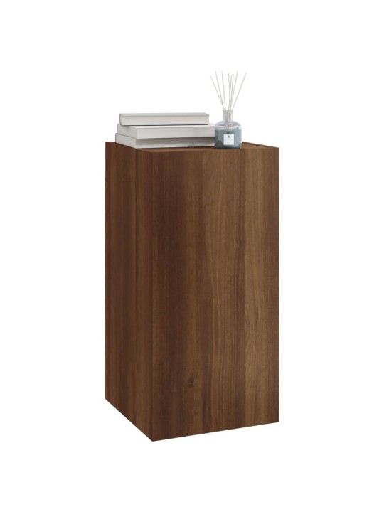 TV skříňka hnědý dub 30,5 x 30 x 60 cm kompozitní dřevo