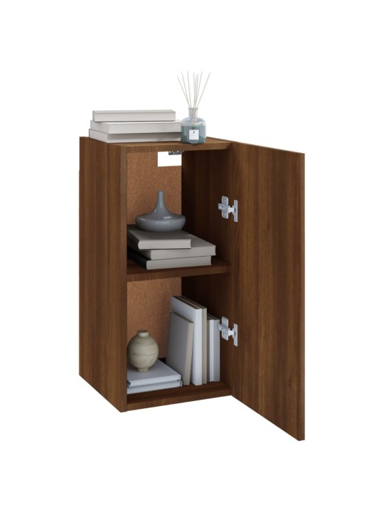 TV skříňky 2 ks hnědý dub 30,5 x 30 x 60 cm kompozitní dřevo