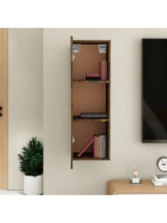 TV skříňka kouřový dub 30,5 x 30 x 90 cm kompozitní dřevo