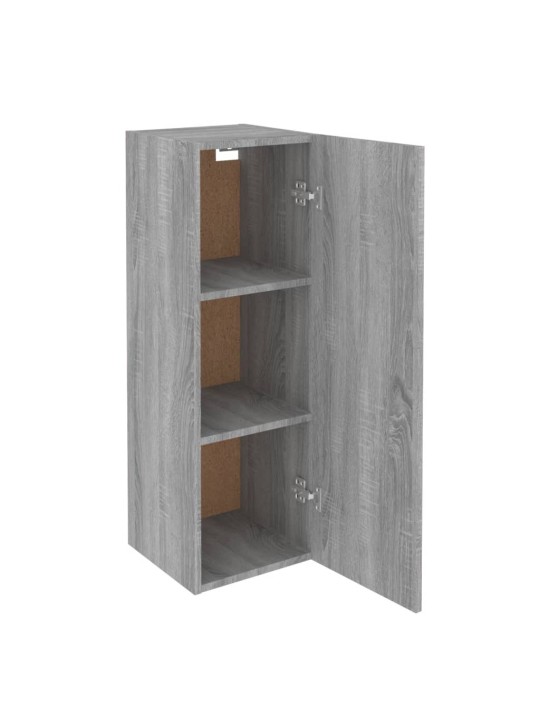 Tv skříňky 2 ks šedé sonoma 30,5 x 30 x 90 cm kompozitní dřevo