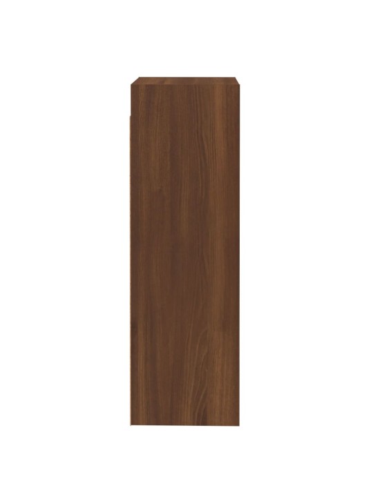 TV skříňky 2 ks hnědý dub 30,5 x 30 x 90 cm kompozitní dřevo