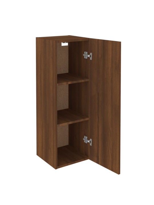 TV skříňky 2 ks hnědý dub 30,5 x 30 x 90 cm kompozitní dřevo